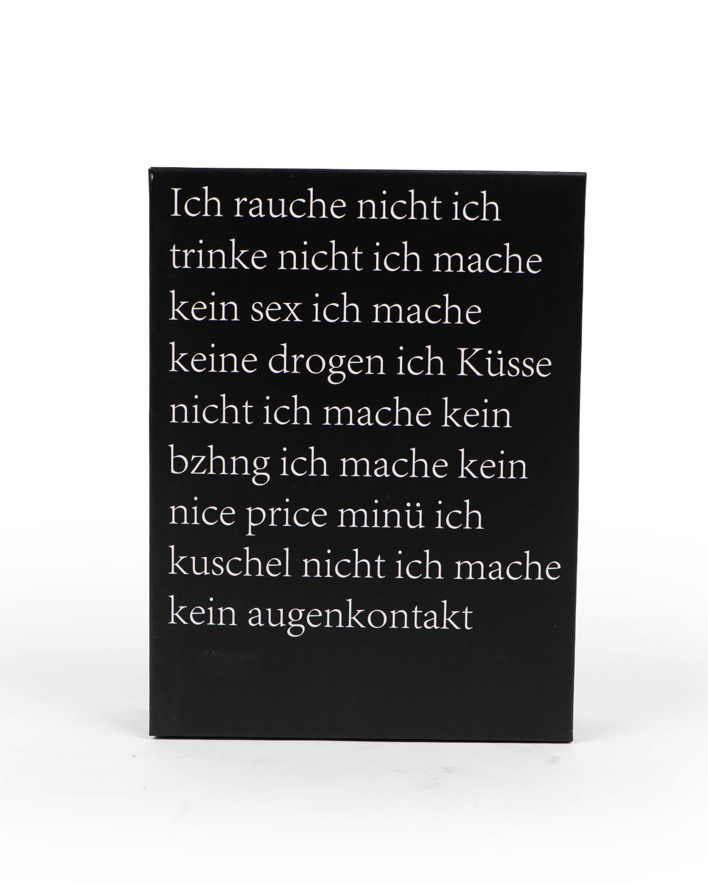 Black "Ich Liebe Dich" Boxershorts - Pack of 2