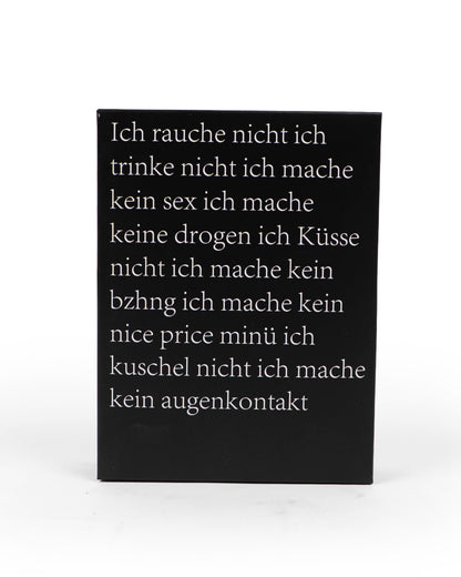 Black "Ich Liebe Dich" Boxershorts - Pack of 2