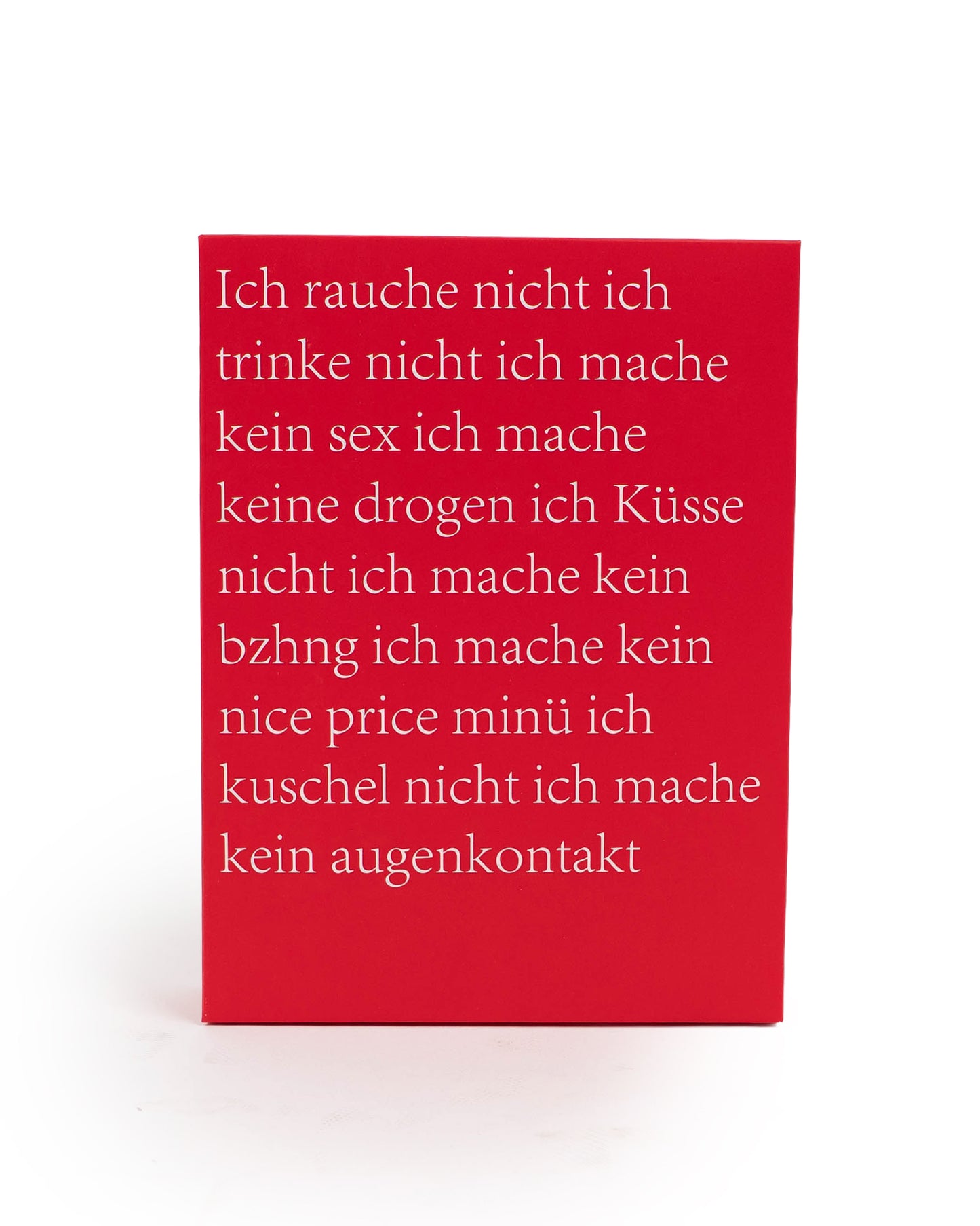 Red "Ich Liebe Dich" Boxershorts - Pack of 2 (Limited Colourway)