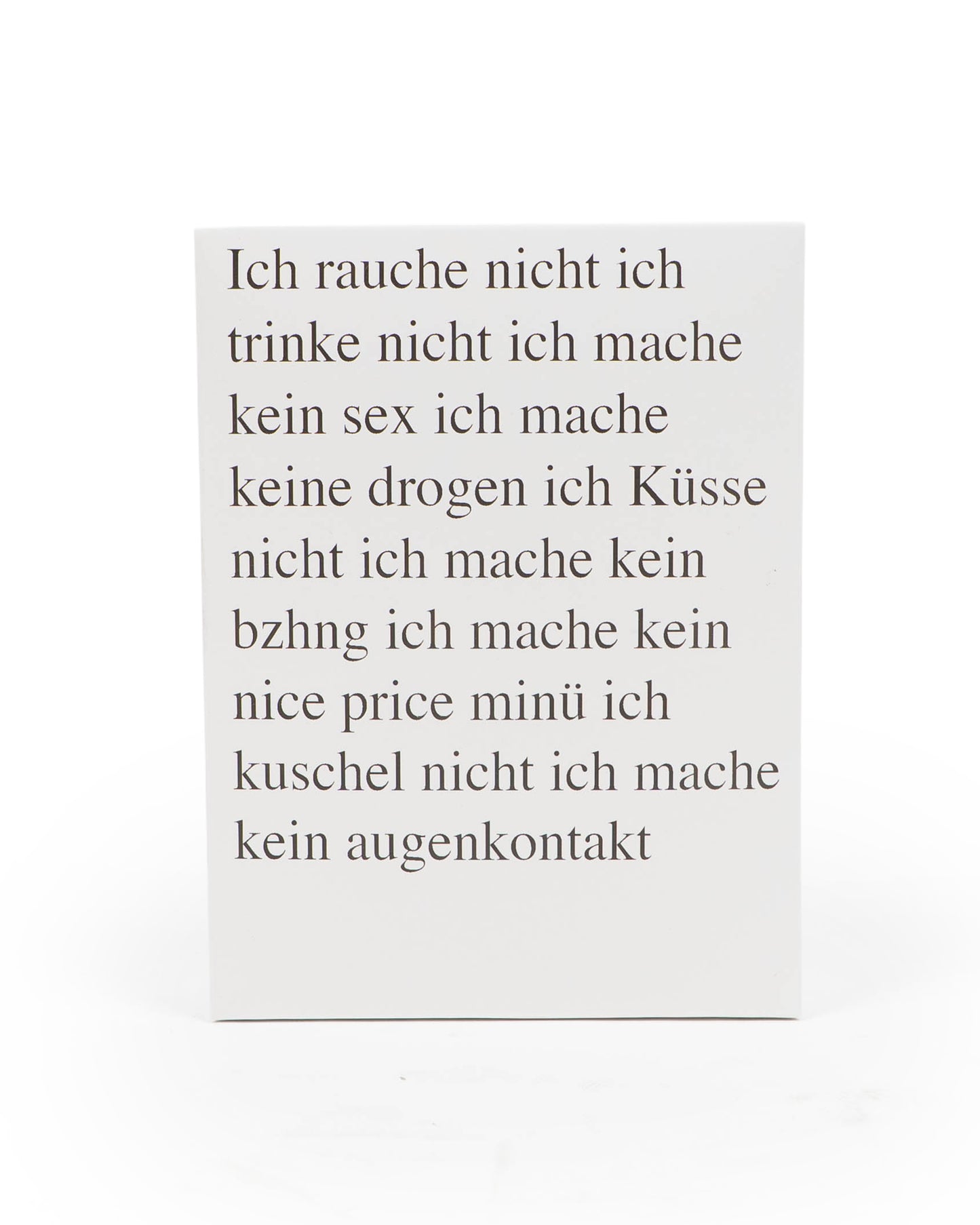 White "Ich Liebe Dich" Boxershorts - Pack of 2