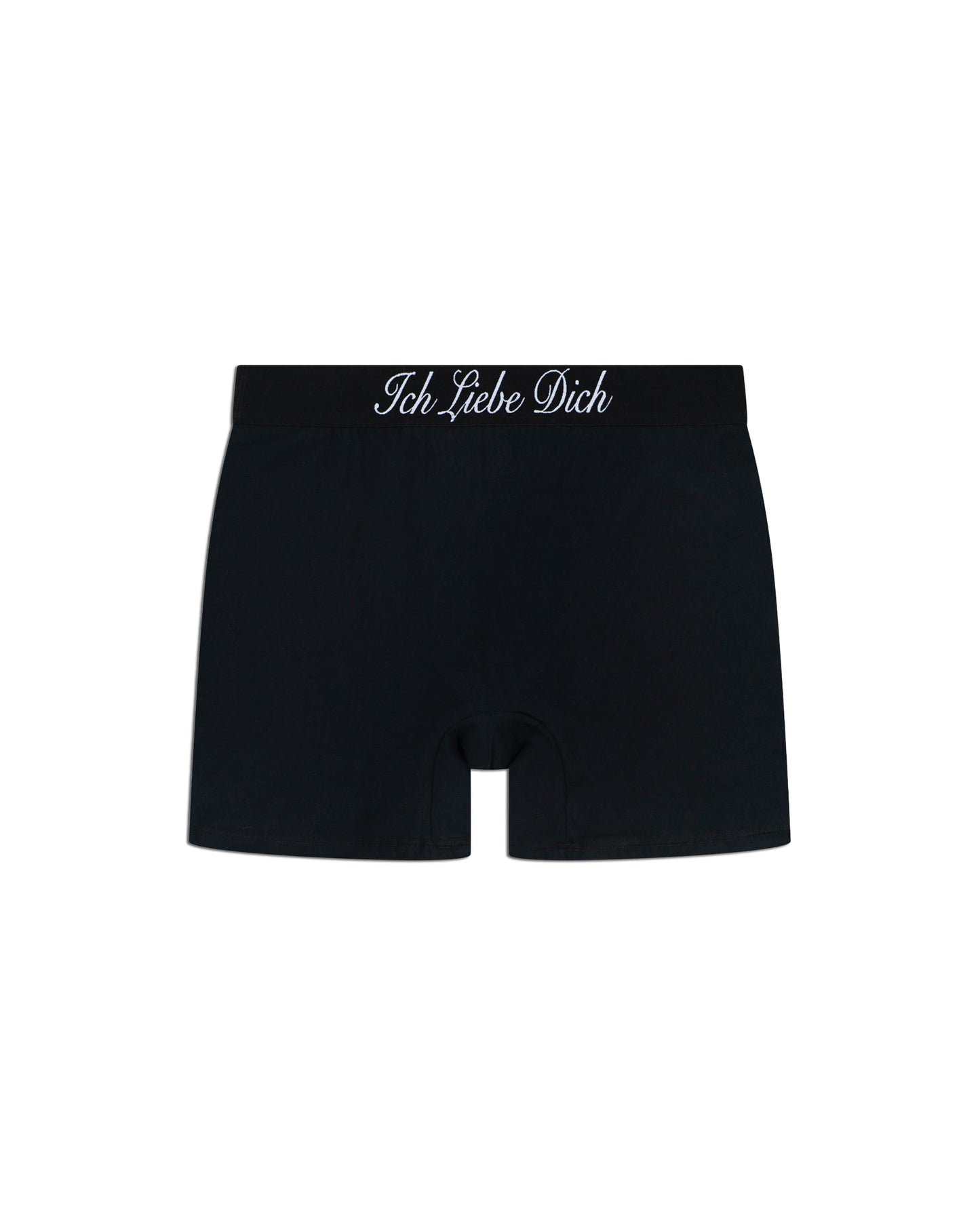 Black "Ich Liebe Dich" Boxershorts - Pack of 2