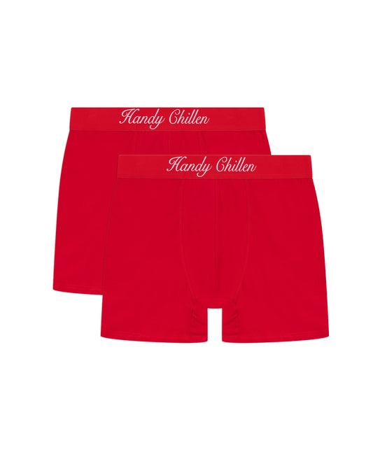 Red "Ich Liebe Dich" Boxershorts - Pack of 2 (Limited Colourway)