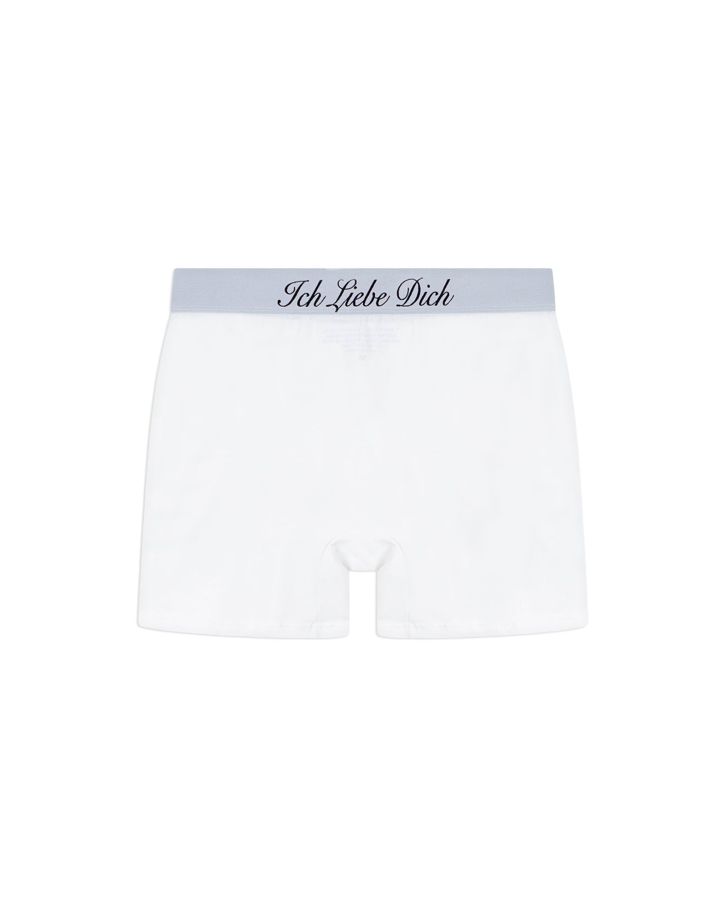 White "Ich Liebe Dich" Boxershorts - Pack of 2