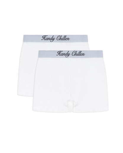 White "Ich Liebe Dich" Boxershorts - Pack of 2
