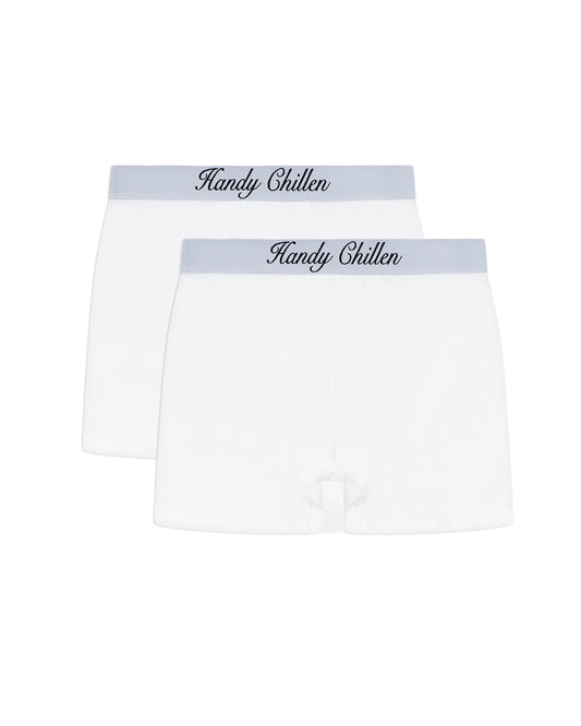 White "Ich Liebe Dich" Boxershorts - Pack of 2